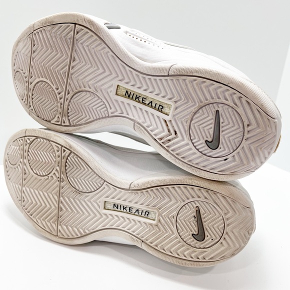 NIKE AIR FLIGHT DIME DROPPER WOMEN'S ATHLETIC SHOE WHITE SIZE 8 - Picture 4 of 6